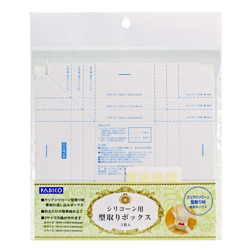 パジコ シリコーン用型取りボックス (404179)