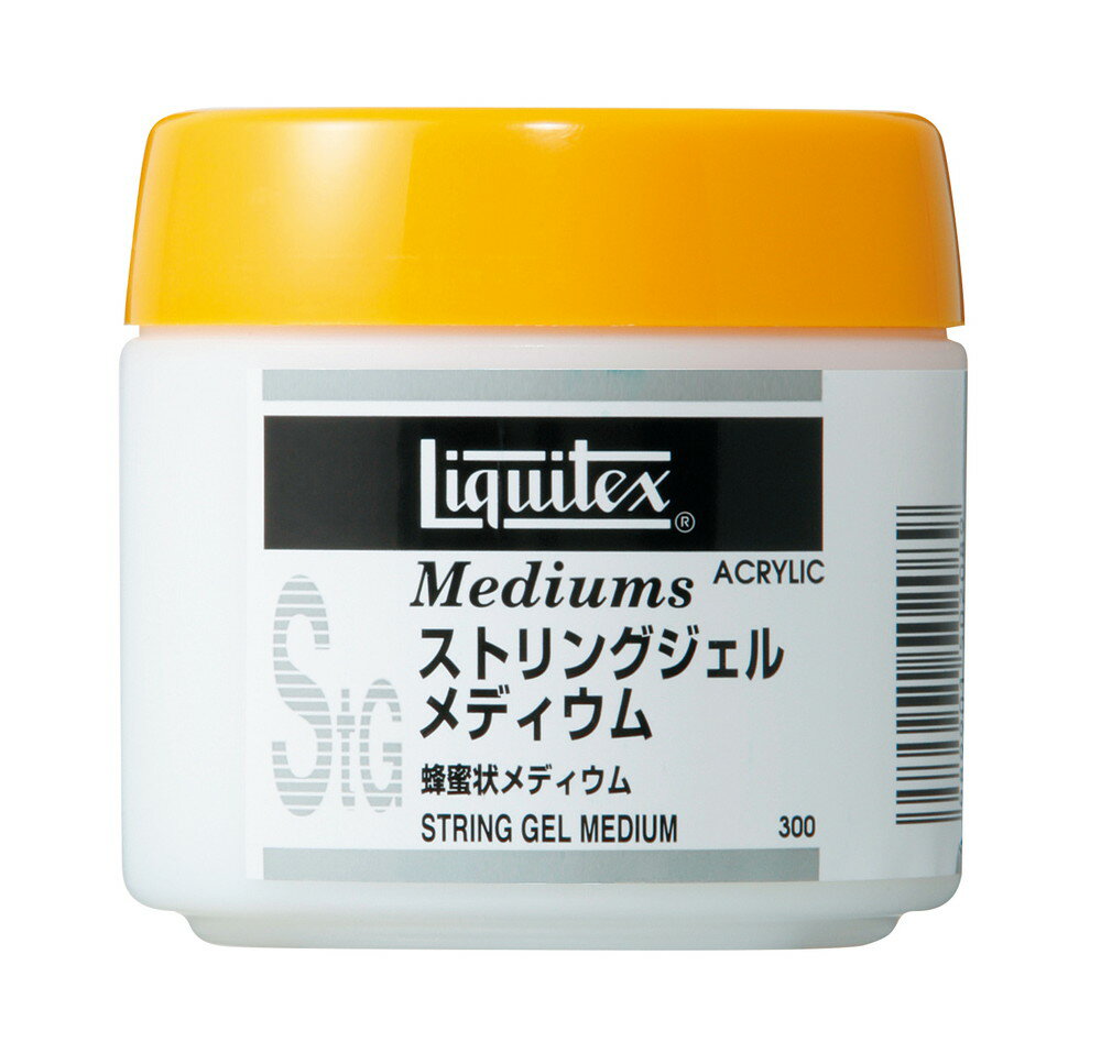はちみつ状メディウム◆強い粘りを持った、はちみつ状のメディウム。◆リキテックスカラーを混ぜて画面に垂らすと、立体的なラインや厚みのある面が描けます。JAN(EAN)コード：4989901502089沖縄県と一部離島へはお届けできません。