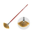 ダヴィンチ画筆 406-5号 ファン(平) 油彩筆 オックス毛 FAN BRUSH (103295)