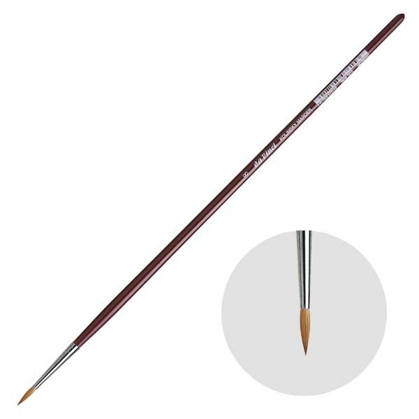 樂天商城 - ダヴィンチ画筆 1610-8号 ラウンド(丸) 油彩筆 レッドセーブル毛 RED SABLE (103167)