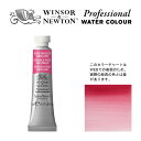 W&N PWC 5ml チューブ 587 ローズマダージェニュイン Winsor&Newton プロフェッショナル・ウォーターカラー 最高級透明水彩