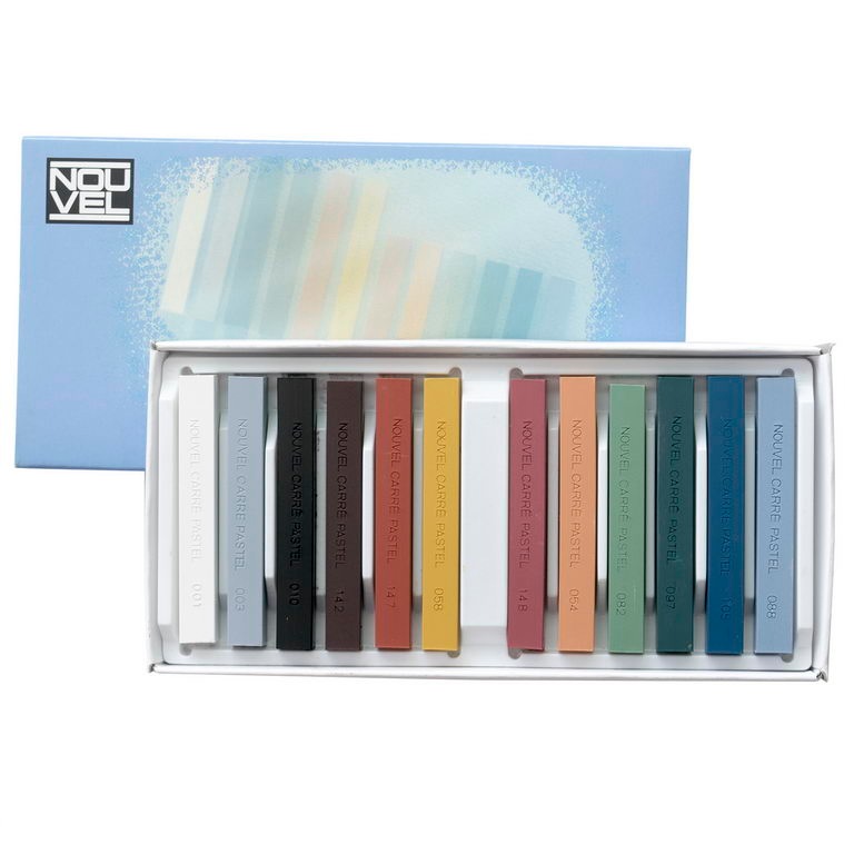 樂天商城 - ヌーベル カレーパステル NCT-12A 12色セットA (6色セットA+B) 455158 ターレンス