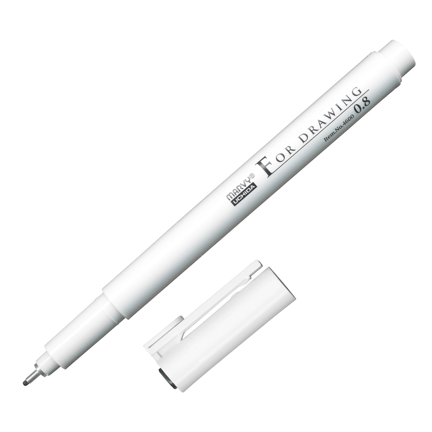 6本セット マービー フォードローイング ブラック 0.8 No.4600-08