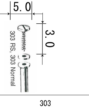 General Tools - アルゴファイル マンドレール 品番：303