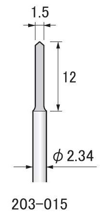 ブッシュスチールツイストドリル　Steel Twist DrillsΦ軸径：2.34mmMax 10,000/min硬質合金、樹脂製品（レジンなど）の切削を目的としています。世界で評価されているドイツのブッシュ社製。精度と切れに自信を持って...