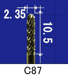 アルゴファイル マスターカット超硬カッター ダブルカット 品番：C87