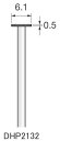 アルゴファイル カットダイヤ DHP2132 電着ダイヤモンドポイント