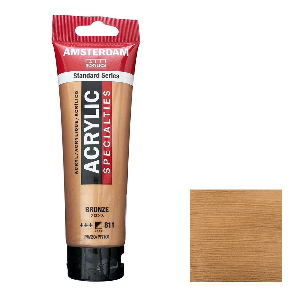樂天商城 - アムステルダム アクリリックカラー 120mL ブロンズ T1709-811 特別色