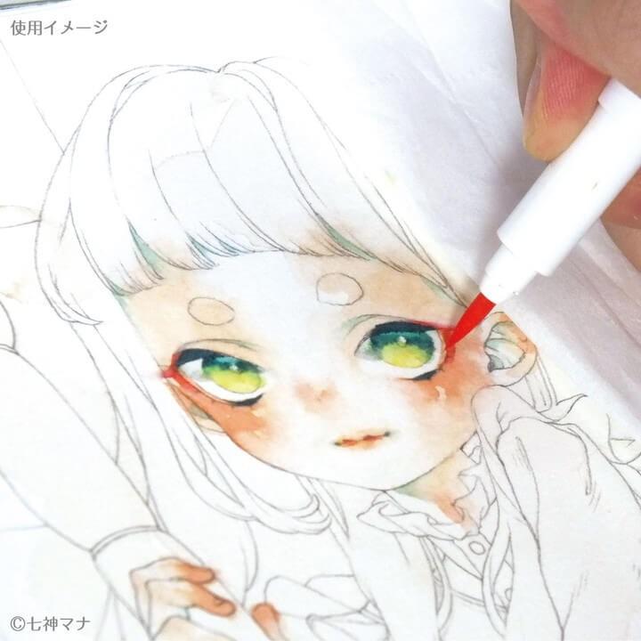 4本セット マービー アーティストブラシ No.1100-39 アッシュグレイ