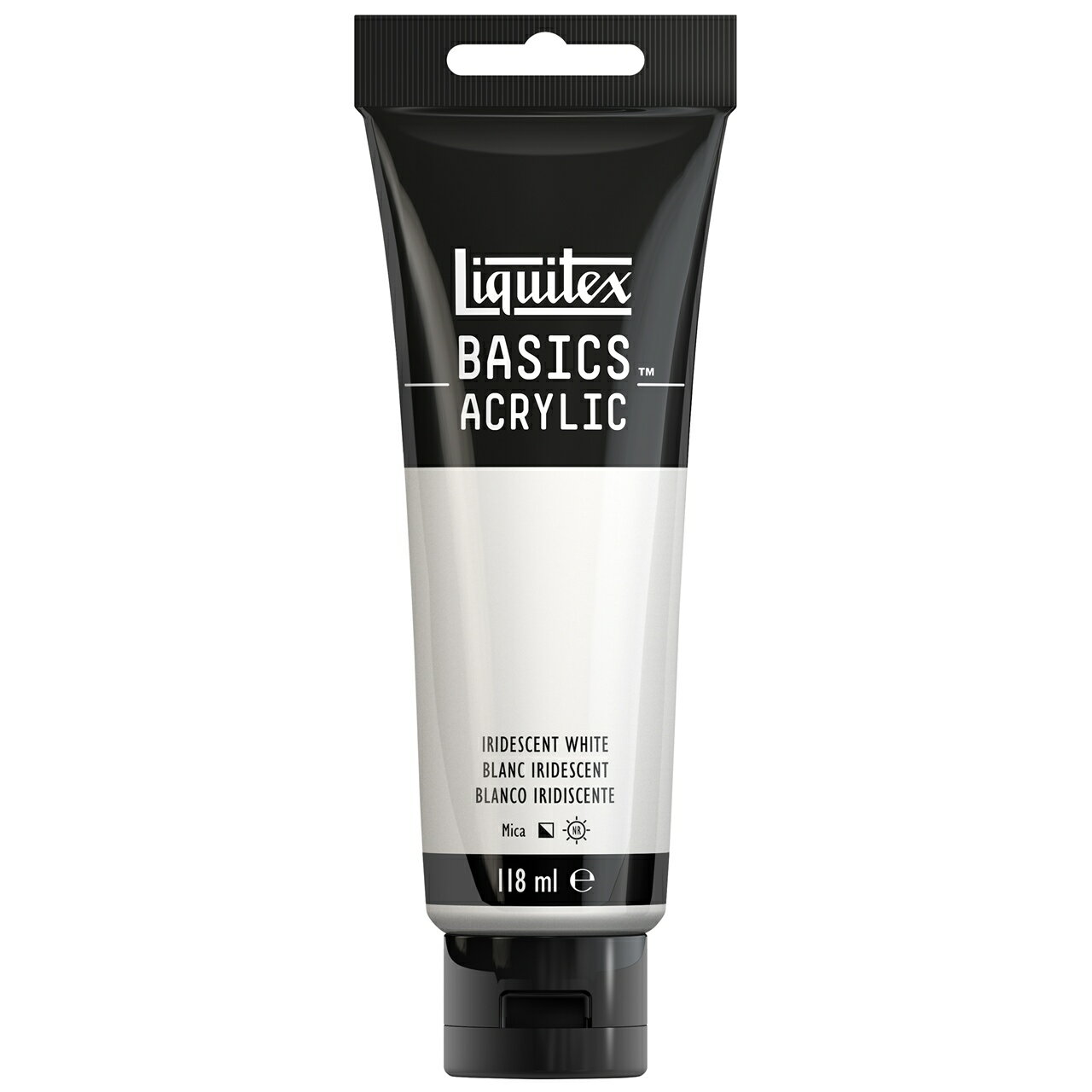 樂天商城 - リキテックス ベーシックス 118mL 238(071) イリデッセントホワイト 16005238 Liquitex BASICS