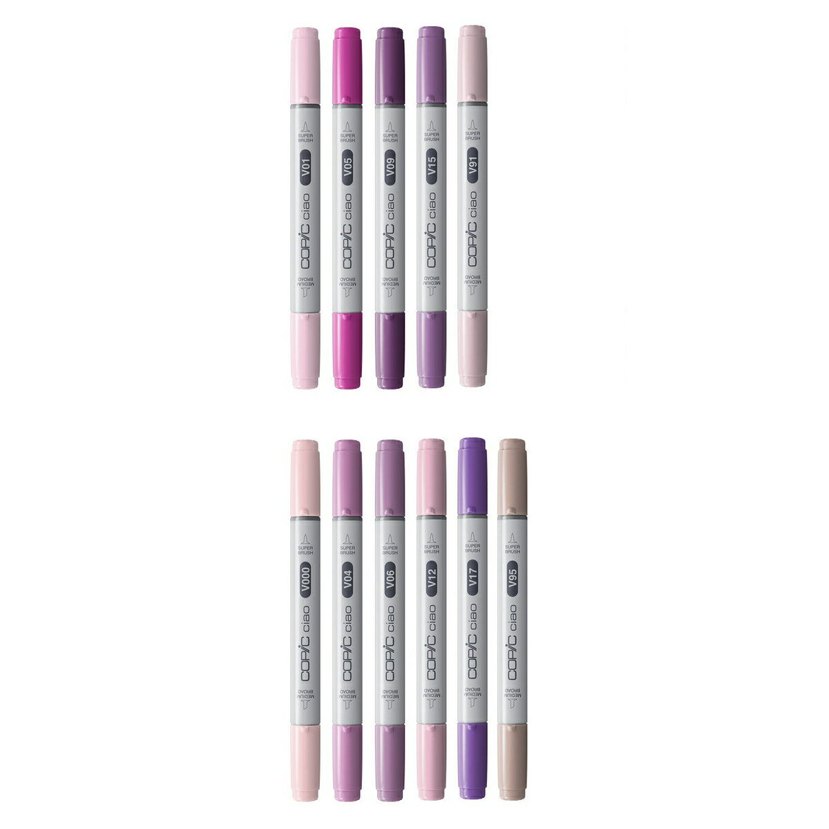 樂天商城 - コピックチャオ V ( Violet) 系全11色セット