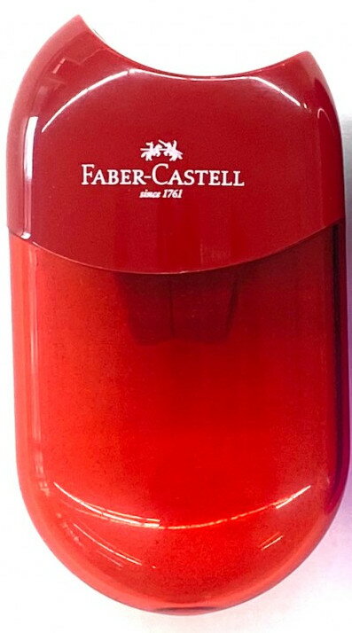 ファーバーカステル 鉛筆削り 丸型 レッド 75220 (27191321)