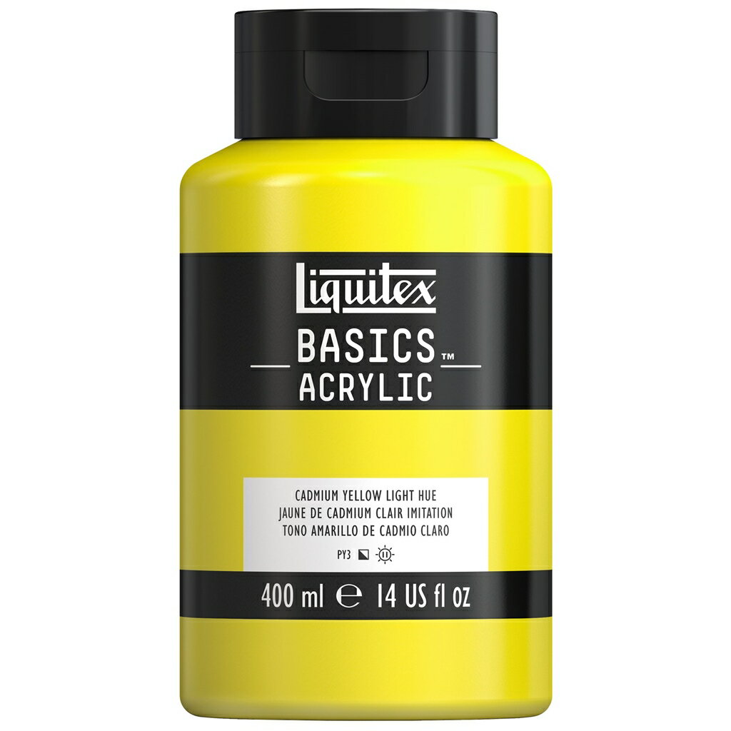 リキテックス ベーシックス 400mL 159(133) カドミウムイエローライトヒュー (16006159) Liquitex BASICS