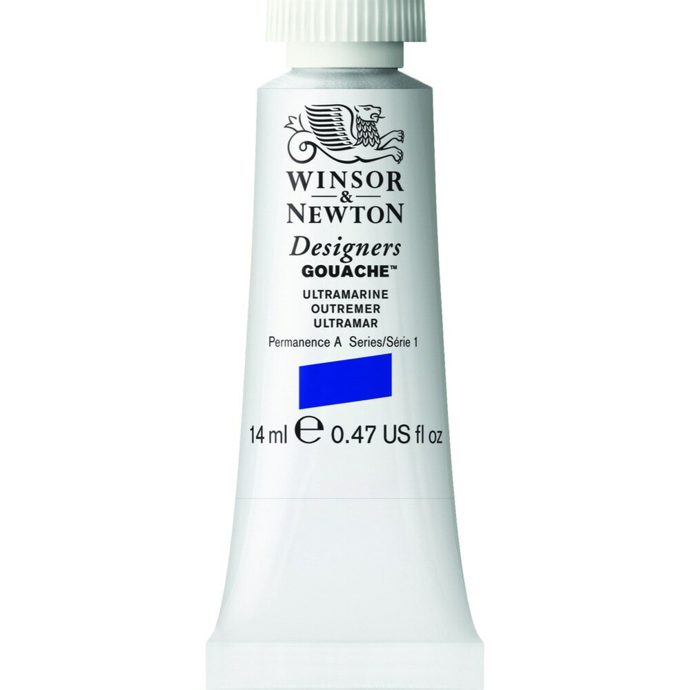 乐天商城 - [3本セット] W&N DGC 14ml 660 ウルトラマリン Winsor&Newton デザイナーズ・ガッシュカラー 不透明水彩絵具