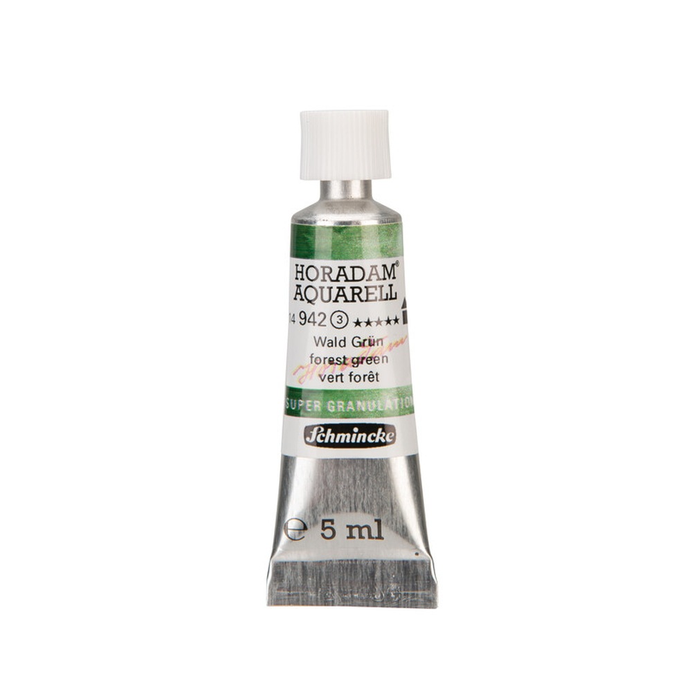 シュミンケ ホラダム チューブ(5mL) 942 フォレスト グリーン 水彩絵具 スーパーグラニュレーティングカラー