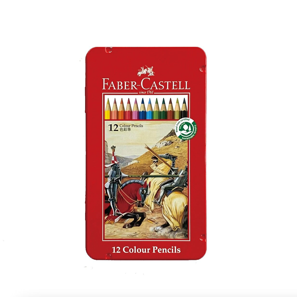 ファーバーカステル 色鉛筆 12色セット 74411 (27131001)
