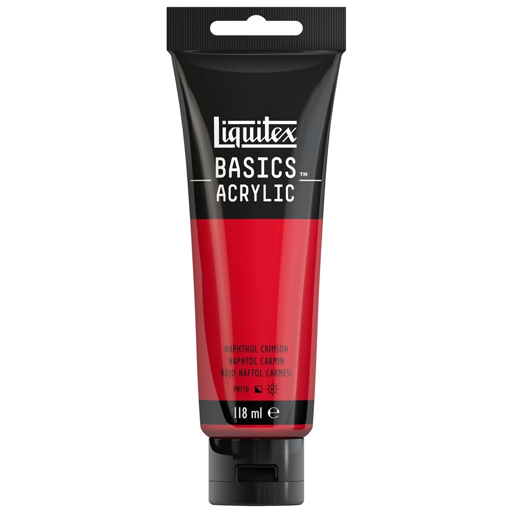 リキテックス ベーシックス 118mL 292(010) ナフソール クリムソン (16005292) Liquitex BASICS アクリ..