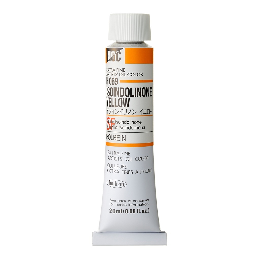 樂天商城 - [3本セット] ホルベイン 油絵具 6号 20ml H069 イソインドリノン イエロー
