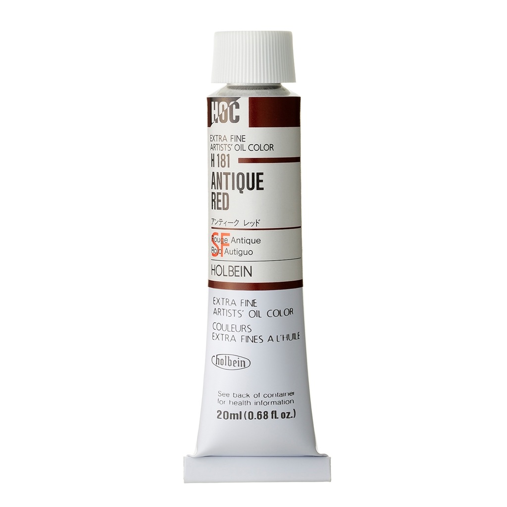 樂天商城 - ホルベイン 油絵具 6号 20ml H181 アンティーク レッド