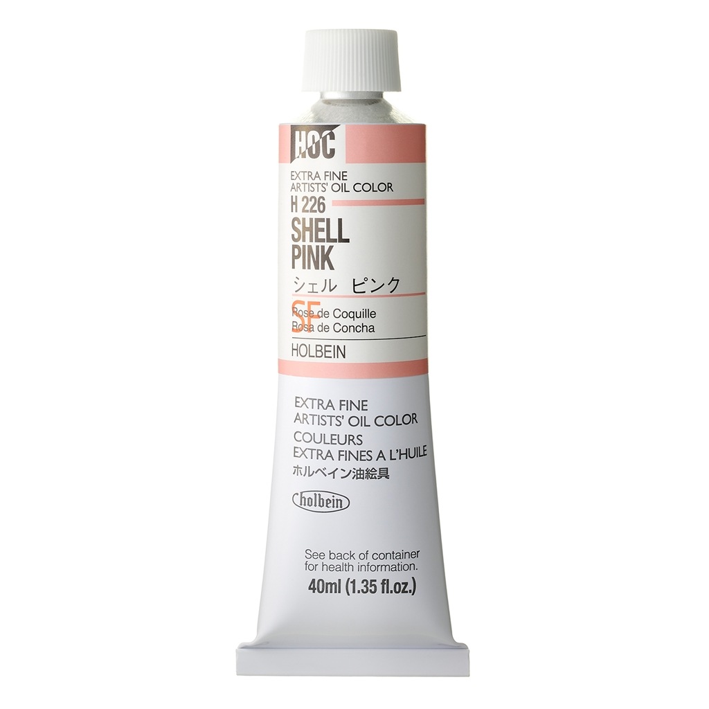 樂天商城 - [3本セット] ホルベイン 油絵具 9号 40ml H226 シェル ピンク