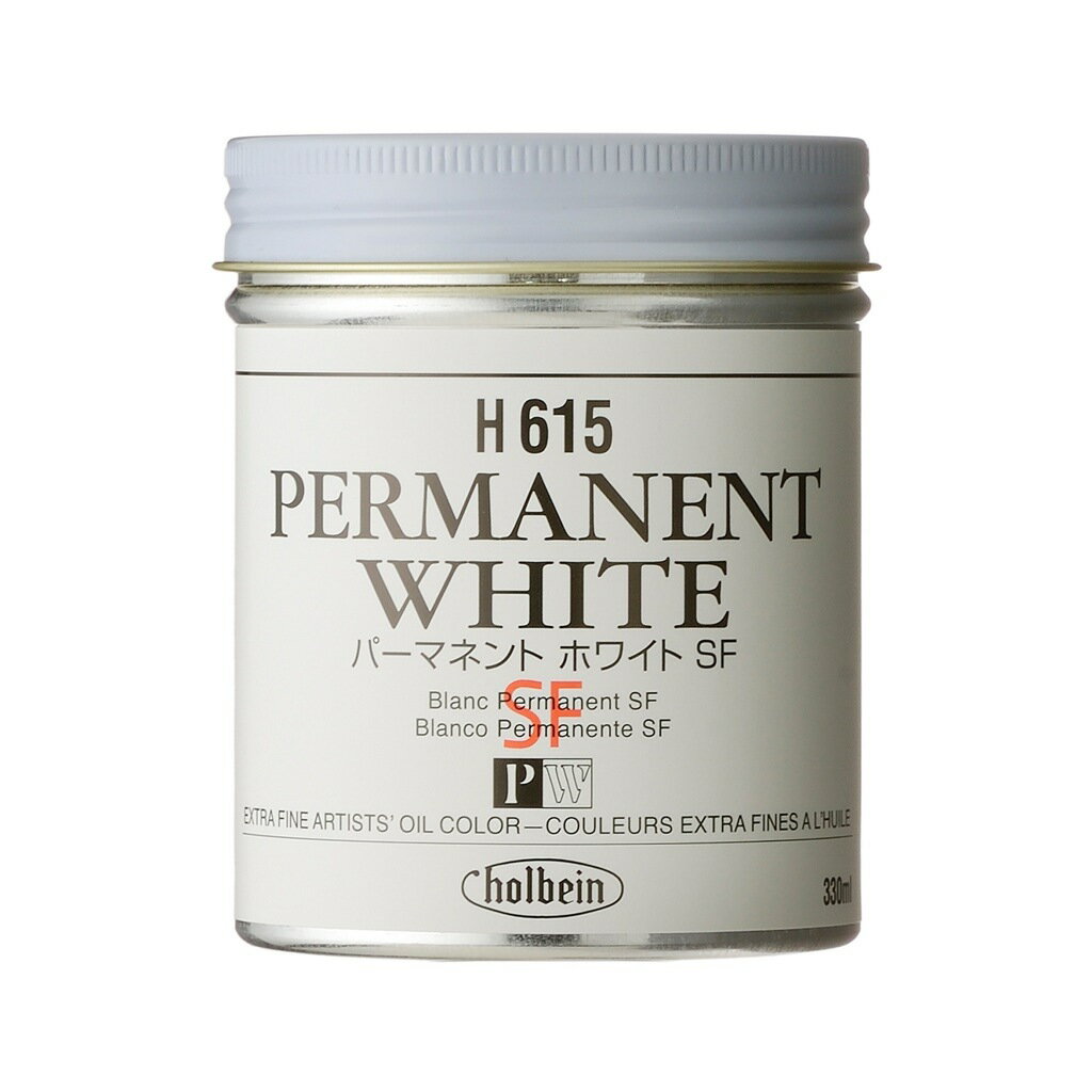 樂天商城 - ホルベイン 油絵具 330ml H615 パーマネント ホワイト SF