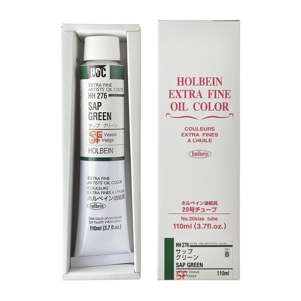 樂天商城 - ホルベイン 油絵具 20号 110ml HH276 サップ グリーン