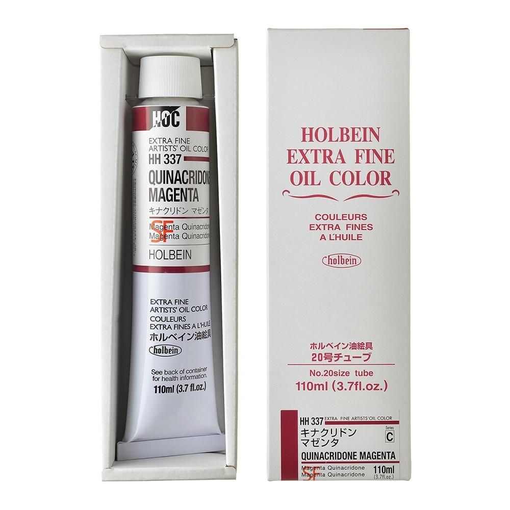 樂天商城 - ホルベイン 油絵具 20号 110ml HH337 キナクリドン マゼンタ