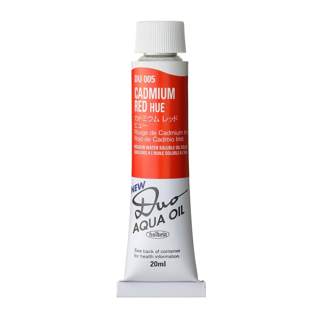 樂天商城 - [3本セット] ホルベイン DUO 6号 20ml DU005 カドミウム レッド ヒュー (023005) 水可溶性油絵具