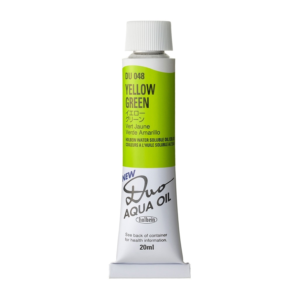 樂天商城 - [3本セット] ホルベイン DUO 6号 20ml DU048 イエローグリーン (023048) 水可溶性油絵具