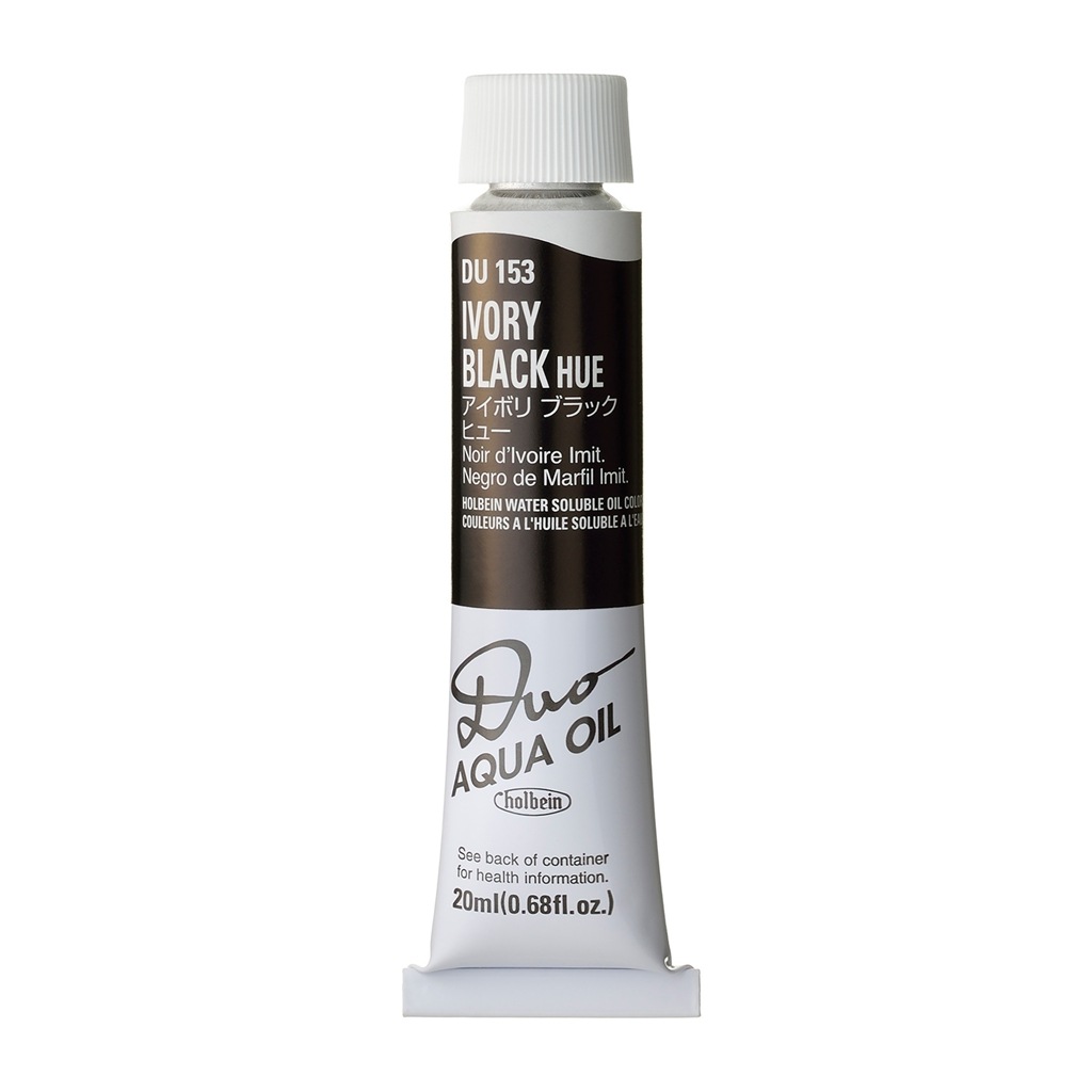 樂天商城 - [3本セット] ホルベイン DUO 6号 20ml DU153 アイボリ ブラック ヒュー (023153) 水可溶性油絵具