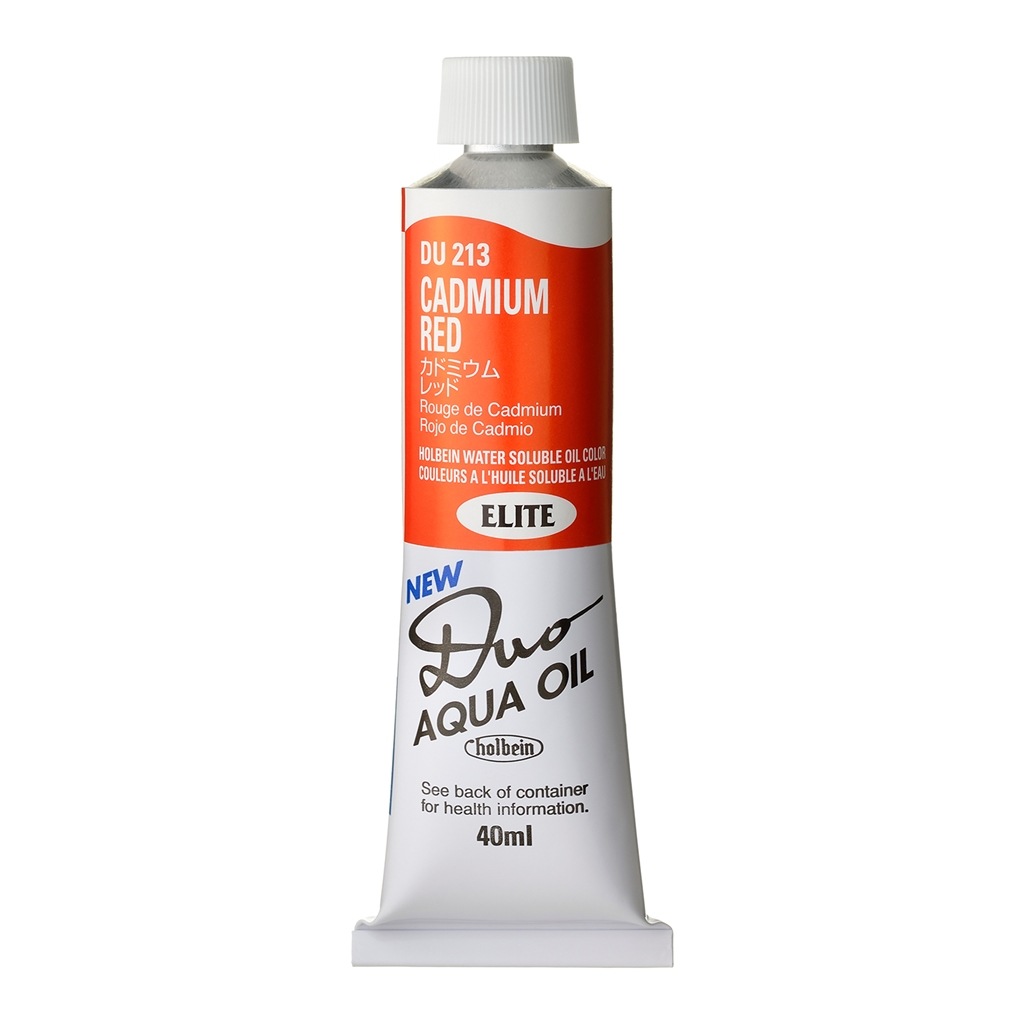 樂天商城 - [3本セット] ホルベイン DUO 9号 40ml DU213 カドミウムレッド (023213) 水可溶性油絵具