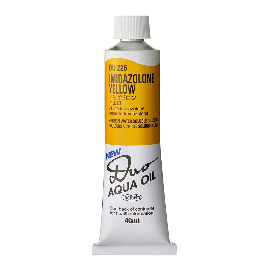 樂天商城 - [3本セット] ホルベイン DUO 9号 40ml DU226 イミダゾロン イエロー (023226) 水可溶性油絵具