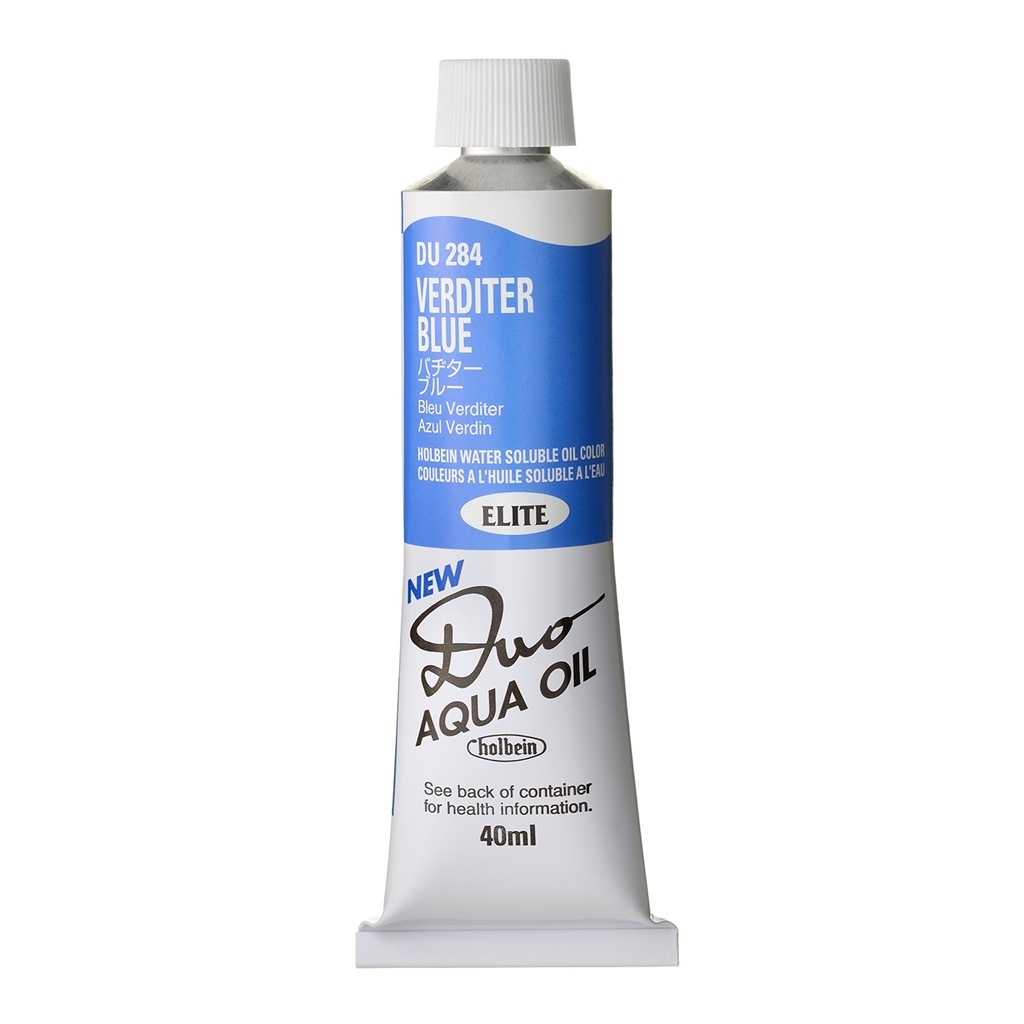 樂天商城 - [3本セット] ホルベイン DUO 9号 40ml DU284 バヂターブルー (023284) 水可溶性油絵具