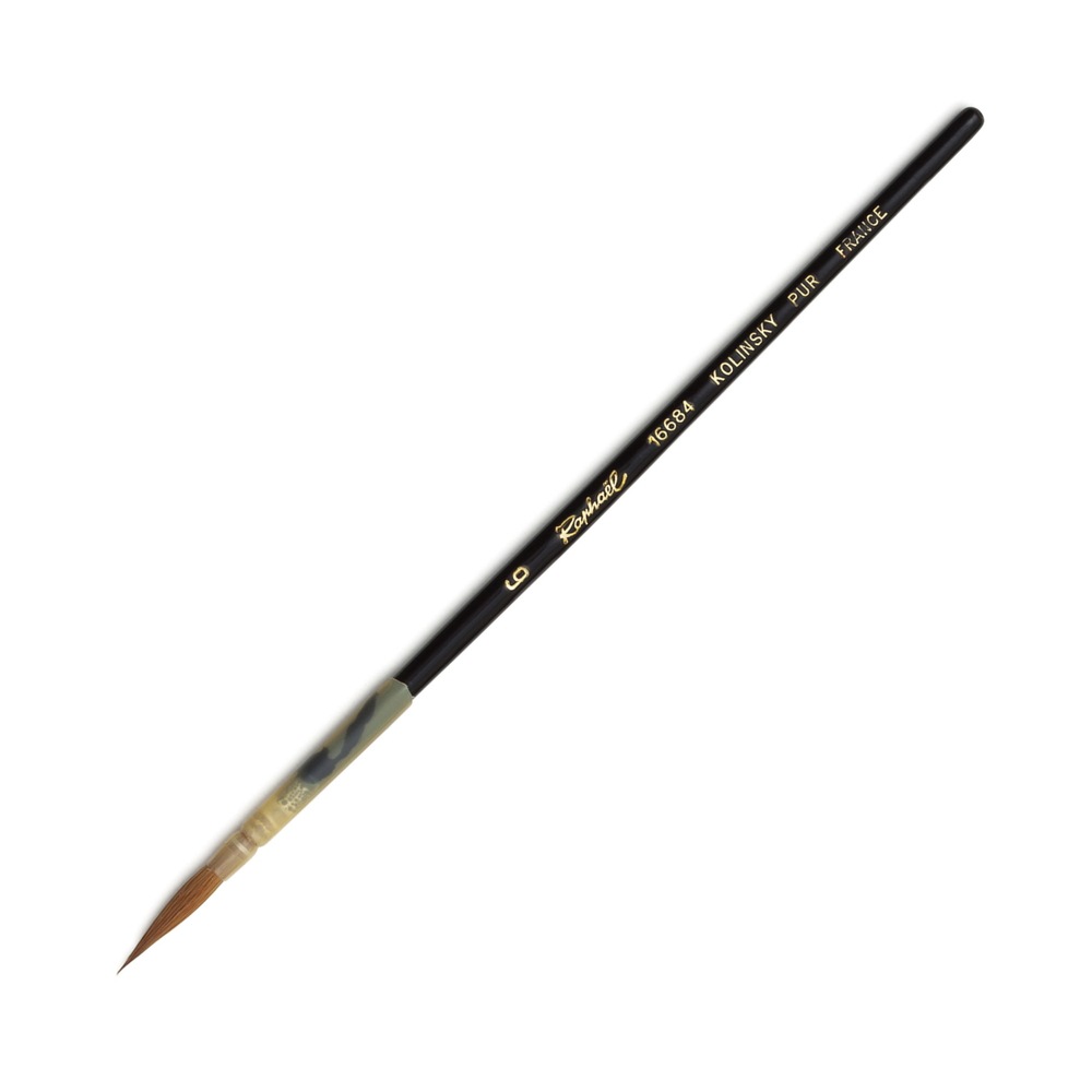 樂天商城 - ラファエル水彩筆 16684 6号 コリンスキー 丸（フランス面相）