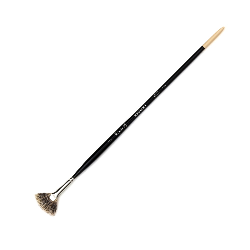 ラファエル 油彩筆 3675-8号 ケブリン+ ( 天然毛と人工毛の混毛 ) 扇