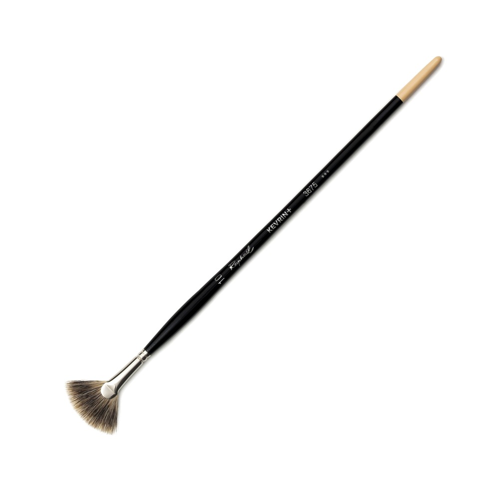 Brushes - ラファエル 油彩筆 3675-10号 ケブリン+ ( 天然毛と人工毛の混毛 ) 扇
