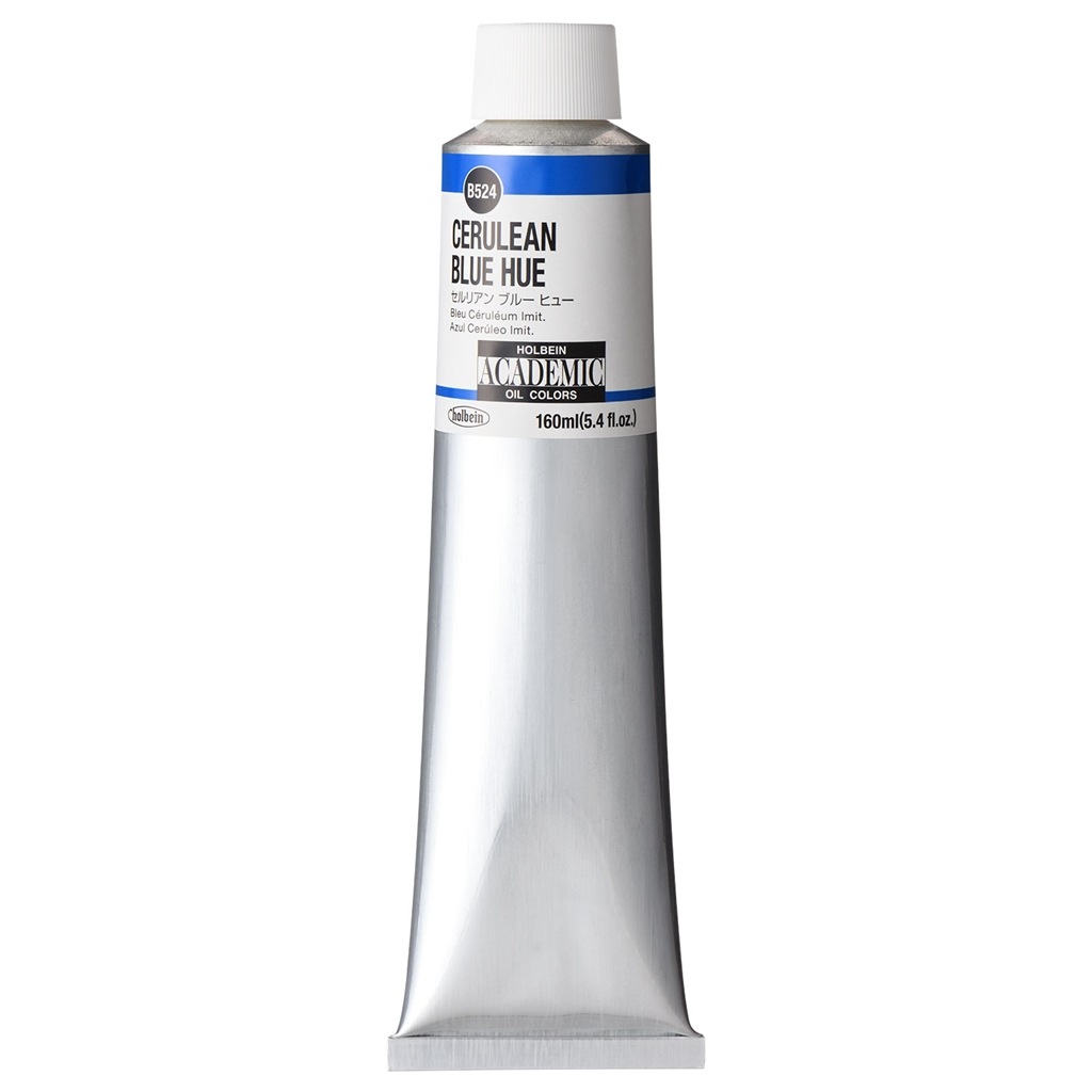 Rakuten - ホルベイン アカデミック 160ml B524 セルリアン ブルー ヒュー (001524) 習作用油絵具 ACADEMIC