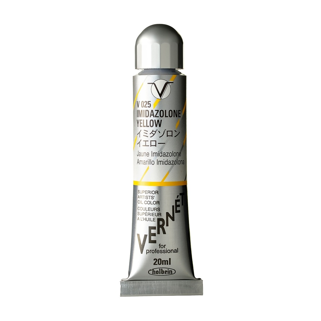 樂天商城 - ホルベイン ヴェルネ 20ml V025 イミダゾロン イエロー (011025) 高品位油絵具