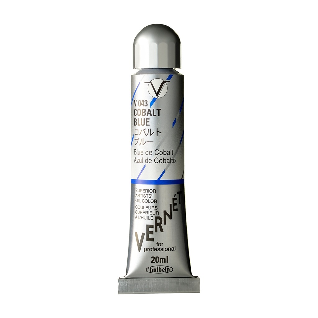 ホルベイン ヴェルネ 20ml V043 コバルト ブルー (011043) 高品位油絵具...