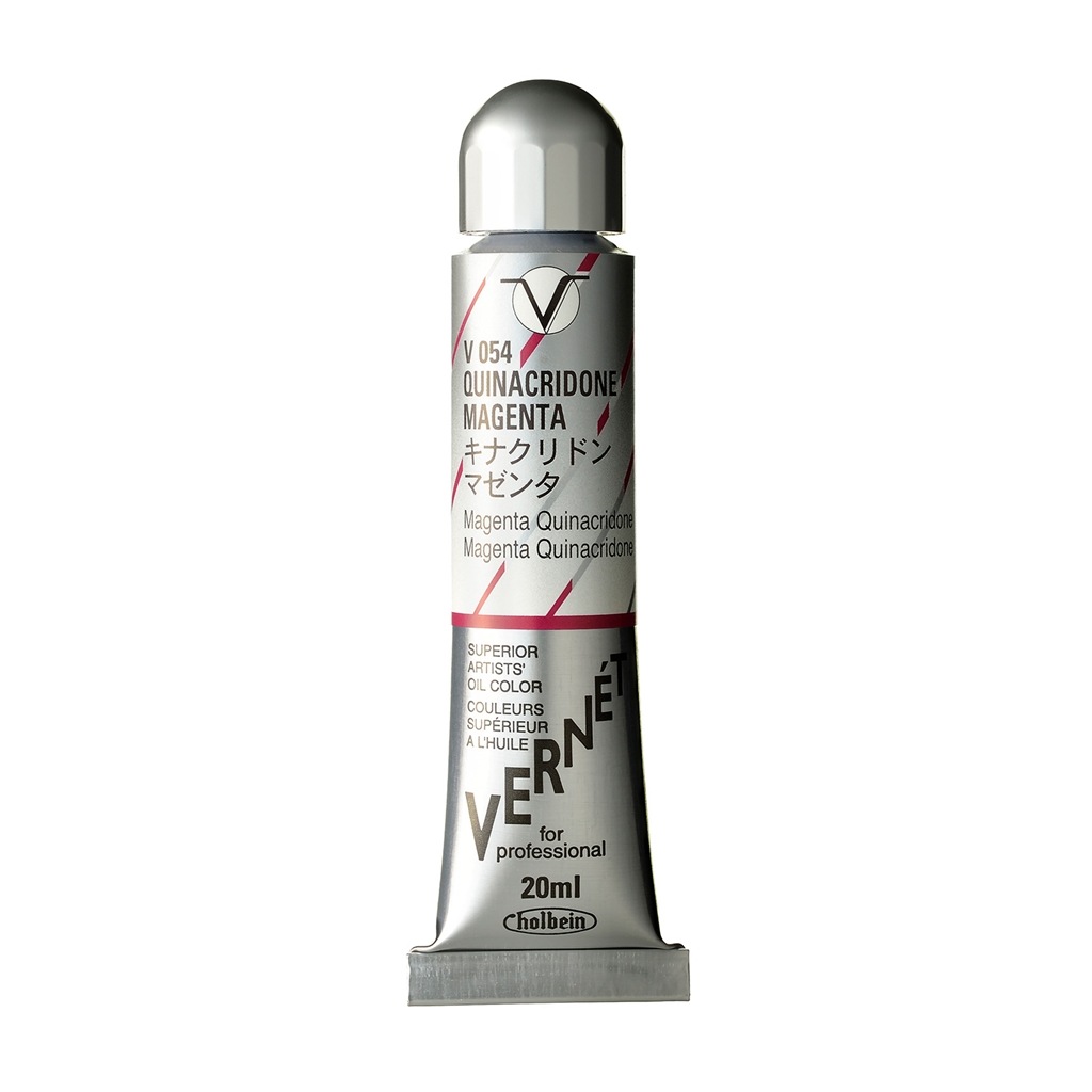 Rakuten - ホルベイン ヴェルネ 20ml V054 キナクリドン マゼンタ (011054) 高品位油絵具