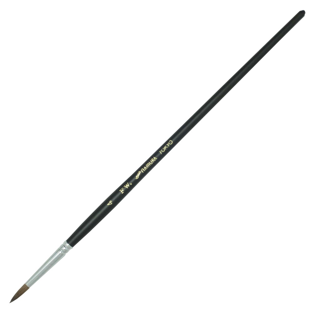 ネコポス 対象商品です17個まで送料全国一律 270円（税込）詳細はこちら絵具の含みが良く、比較的弾力性にも富んでいます。中上級者向けとしてデザイン、パース分野まで、広範囲にわたって使われています。穂先の種類・形状 ： 丸規格・号数・No ： 4号穂先サイズ（約、穂幅×穂丈） ： 3.6×16mm全長（約） ： 23.5cm主な用途 ： 水彩画素材 ： セーブル、馬毛筆の固さ ： ふつう絵具の含み ： おおいその他 ： セット内容 ： ※号数は業界規格では無いため、同じ製品のサイズ比較（大小）のみにお使いいただけます。商品が違えば、同じ号数でも筆穂先のサイズは異なります。※筆の固さと絵具の含みは、名村大成堂製品中のおおよその比較です。※商品画像は、同シリーズ別号数の筆を代表画像（代替画像）として掲載をしている場合があります。また、メーカーの仕様変更により、予告なく筆のデザインが変更される場合があります。＜メーカー公式商品HP＞www.namura-tsd.co.jp/namura-fw/＜メーカー公式HP＞www.namura-tsd.co.jp/JAN(EAN)コード：4943668110048
