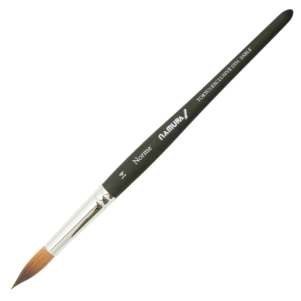 Brushes - 名村大成堂 Norme（ノルム）14丸 (81117141) 水彩画・デザイン筆