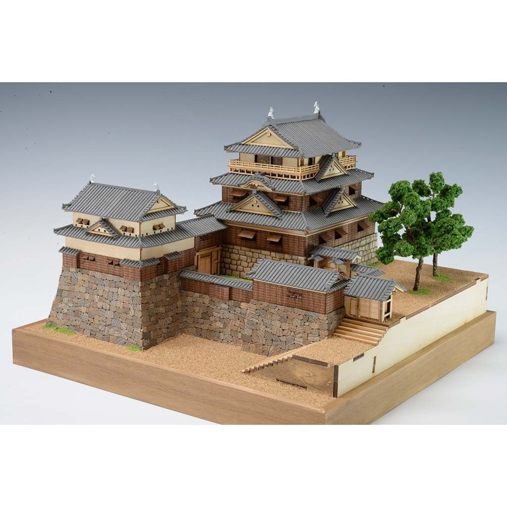 ウッディジョー 建築 1/150 松山城