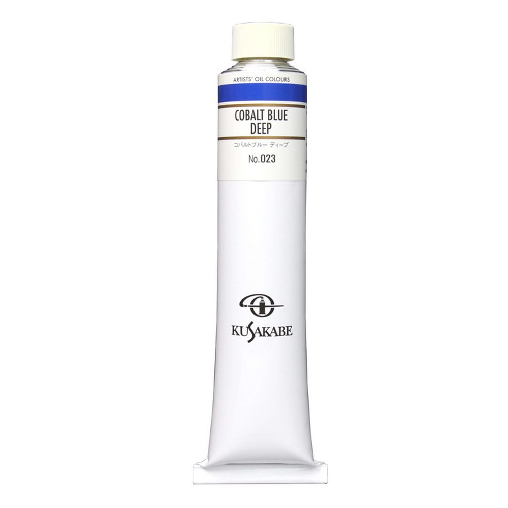 乐天商城 - クサカベ油絵具 20号 110ml 023 コバルトブルー ディープ