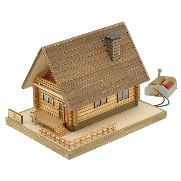 ウッディジョー 建築 あかり No.2 ログハウス 森の家
