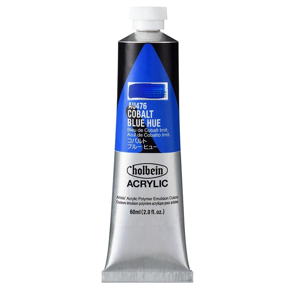 樂天商城 - (3本セット) ホルベイン アクリリックカラー [ヘビーボディ] 60ml AU476 コバルト ブルー ヒュー