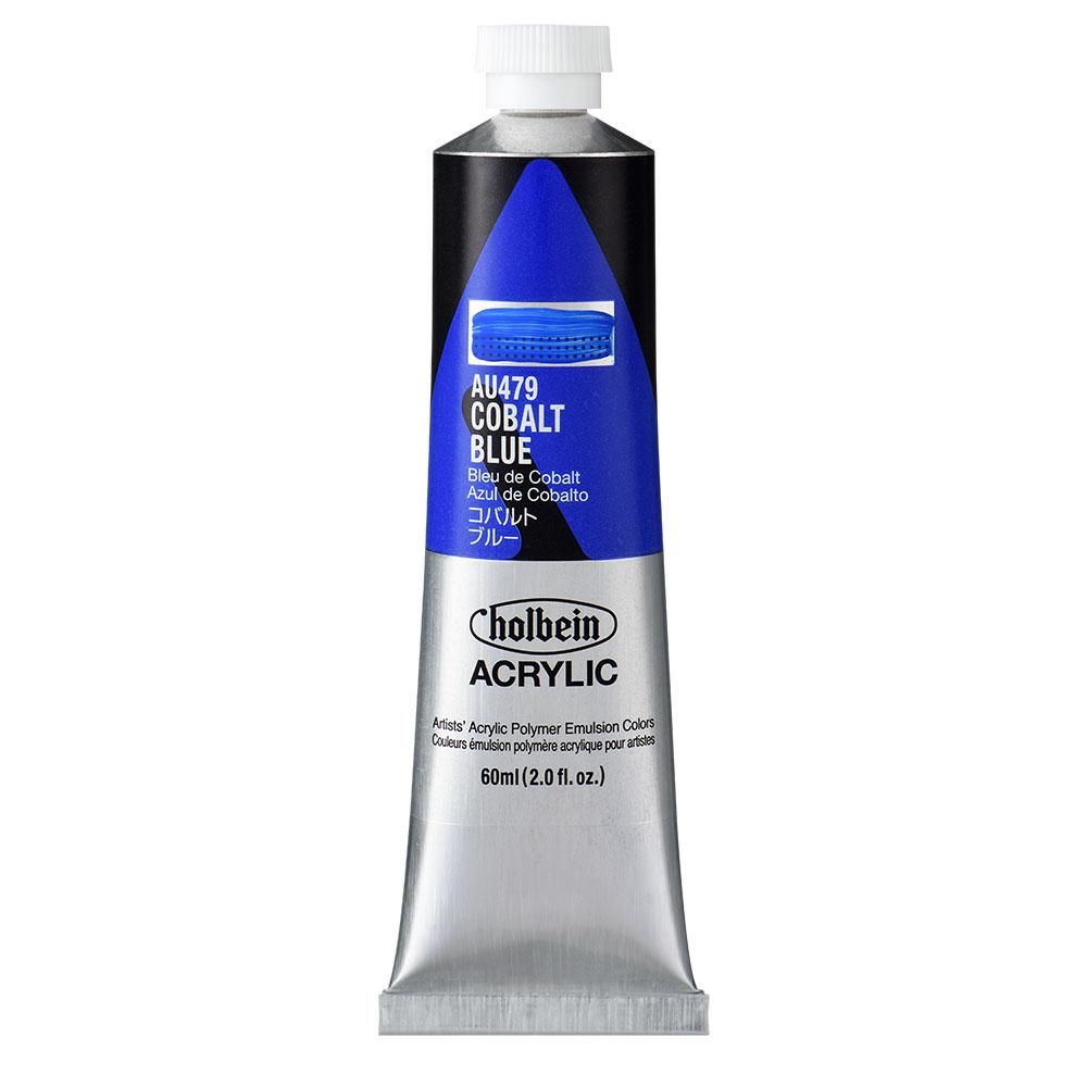 樂天商城 - (3本セット) ホルベイン アクリリックカラー [ヘビーボディ] 60ml AU479 コバルト ブルー