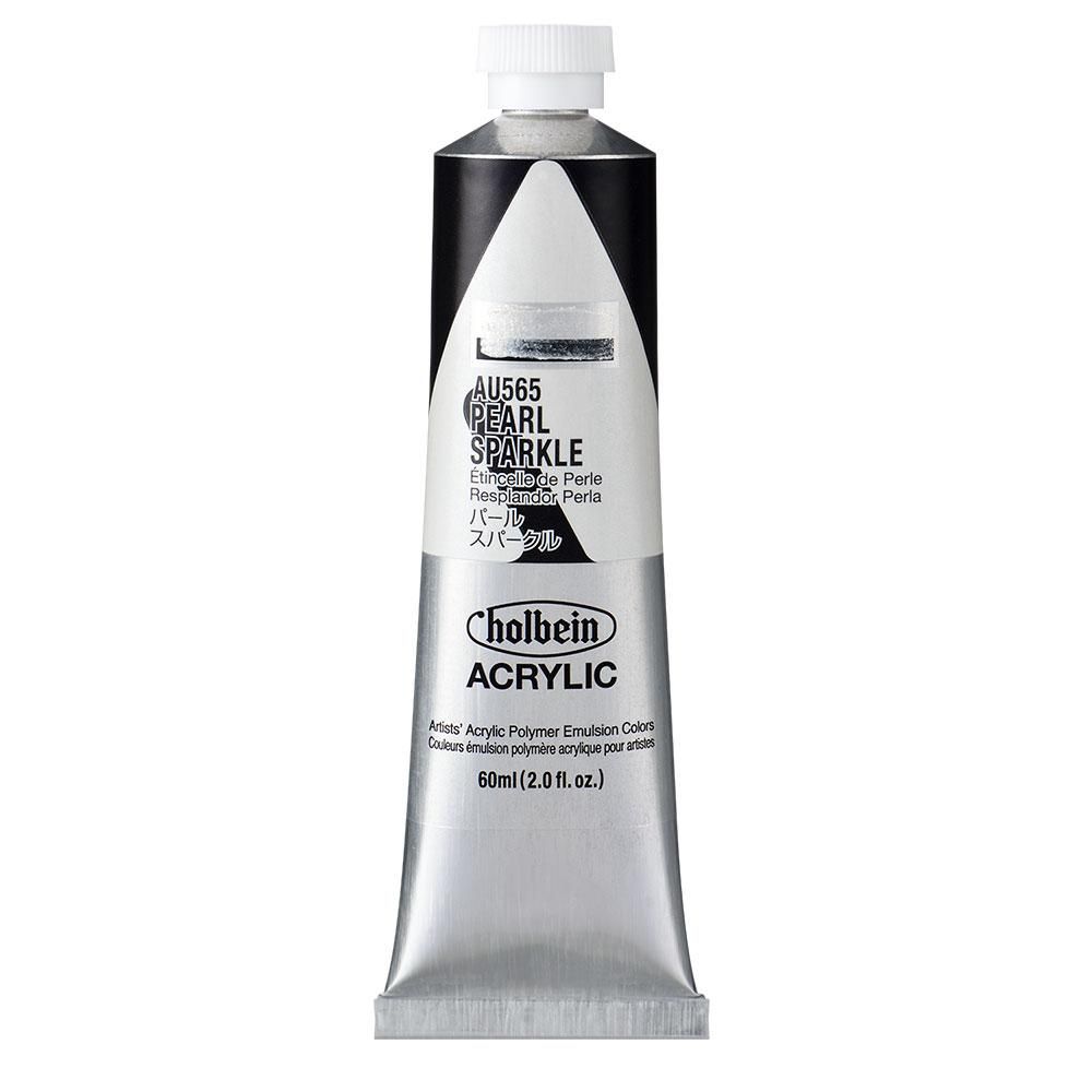 乐天商城 - (3本セット) ホルベイン アクリリックカラー [ヘビーボディ] 60ml AU565 パール スパークル