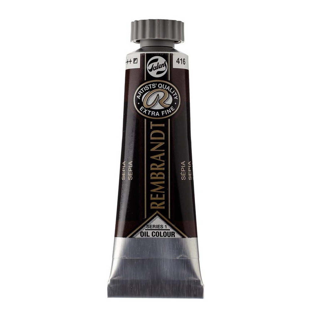 Rakuten - (3本セット) レンブラント 油絵具 5号 15ml #416 セピア