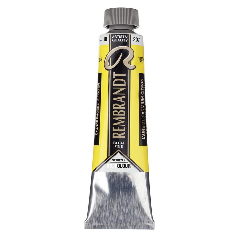 Rakuten - (3本セット) レンブラント 油絵具 9号 40ml #207 カドミウムイエローレモン